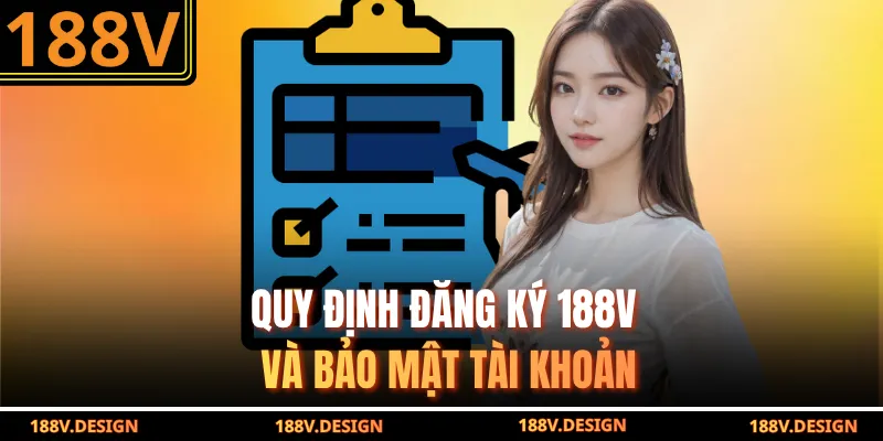 Quy định đăng ký 188V và bảo mật tài khoản 